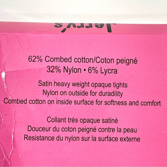 Jerry’s Ice Skating Tights ~ Boot Cover Tights ~ Girls Sz. 10-12 - Picture 6 of 9